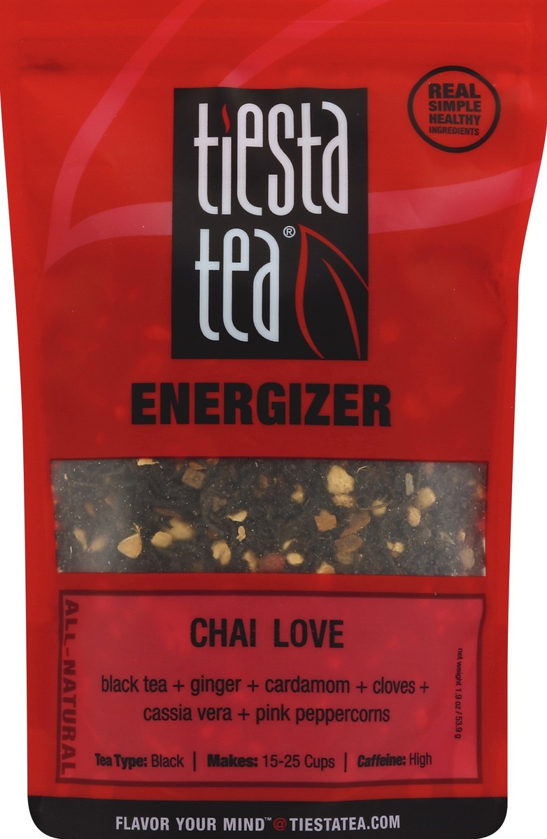 slide 2 of 2, Tiesta Tea Energizer Chai Love - 1.9 oz, 1.9 oz