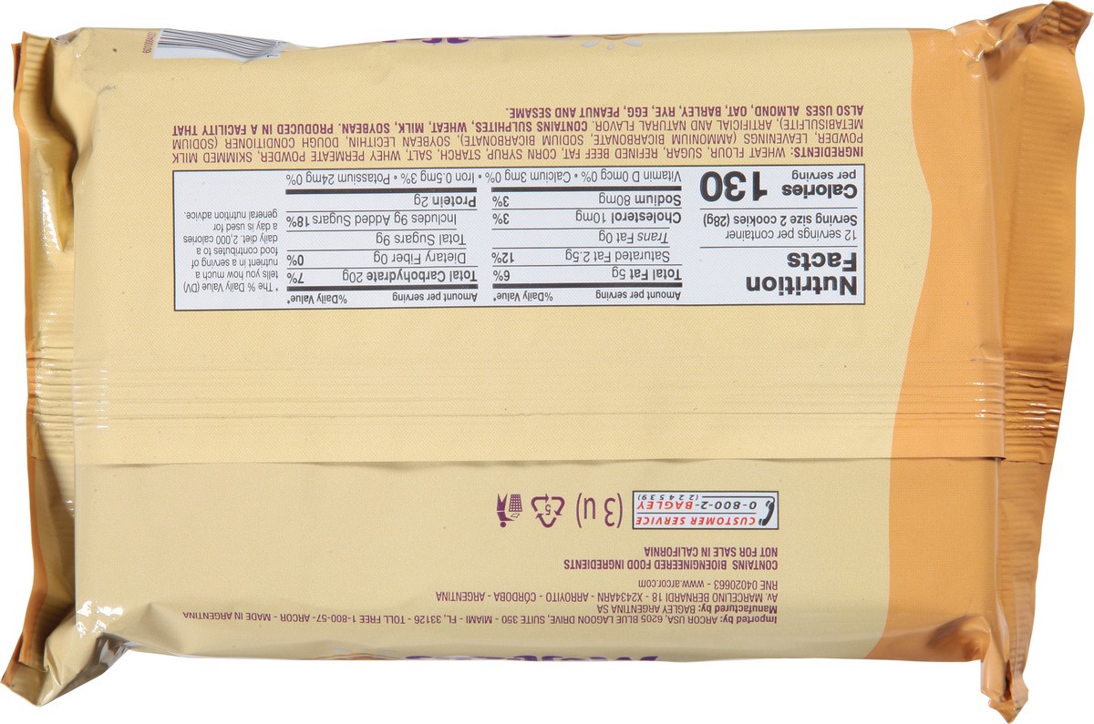 slide 8 of 13, Bagley Mellizas Lemon Flavored Sandwich Cookies 11.4 oz, 11.4 oz