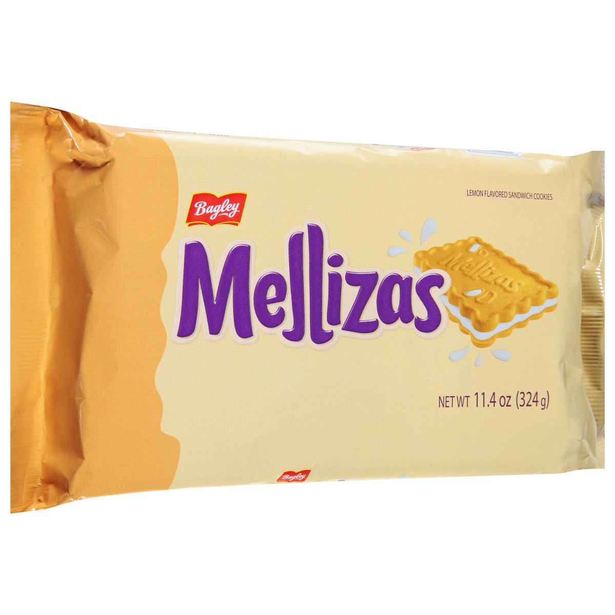 slide 13 of 13, Bagley Mellizas Lemon Flavored Sandwich Cookies 11.4 oz, 11.4 oz