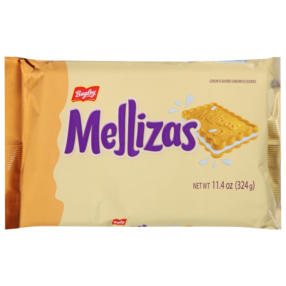 slide 11 of 13, Bagley Mellizas Lemon Flavored Sandwich Cookies 11.4 oz, 11.4 oz