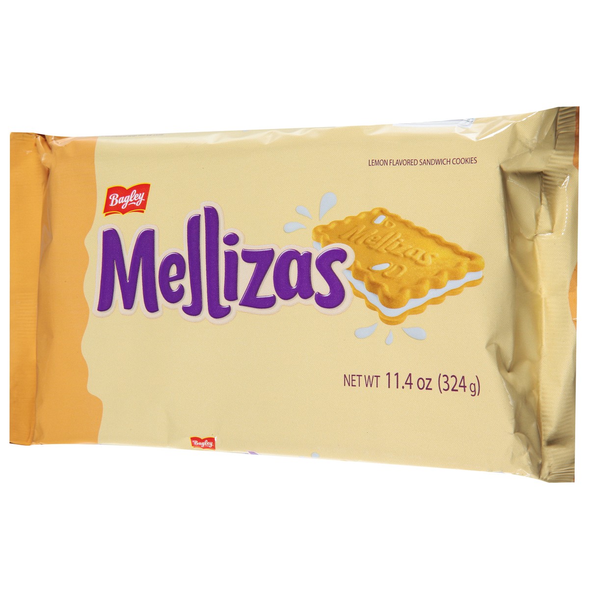 slide 7 of 13, Bagley Mellizas Lemon Flavored Sandwich Cookies 11.4 oz, 11.4 oz