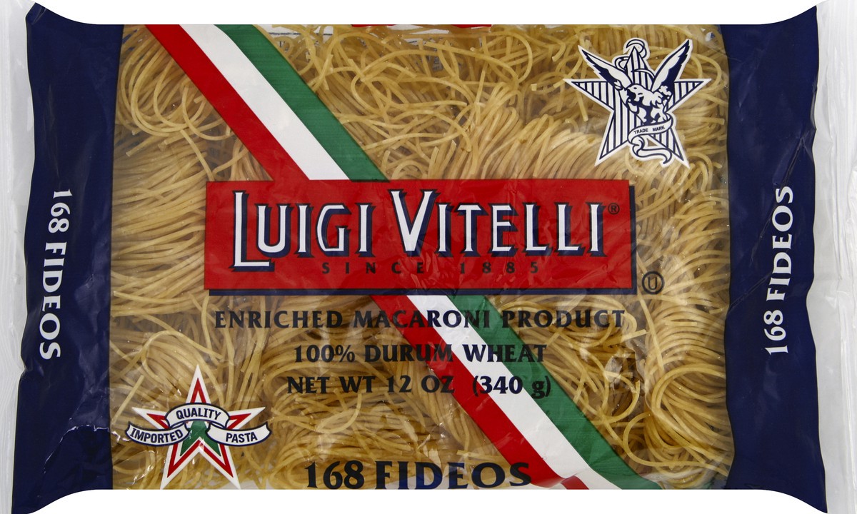 slide 5 of 5, Luigi Vitelli 168 Fideos 12 oz, 12 oz