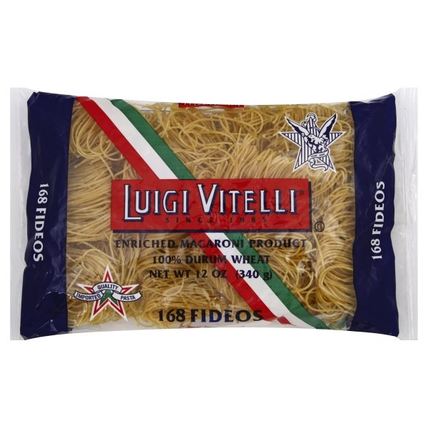 slide 1 of 5, Luigi Vitelli 168 Fideos 12 oz, 12 oz