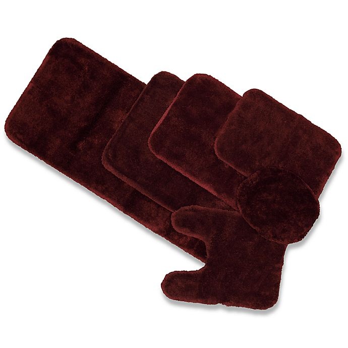 slide 1 of 1, Wamsutta Duet Bath Rug - Cranberry, 24 in x 60 in