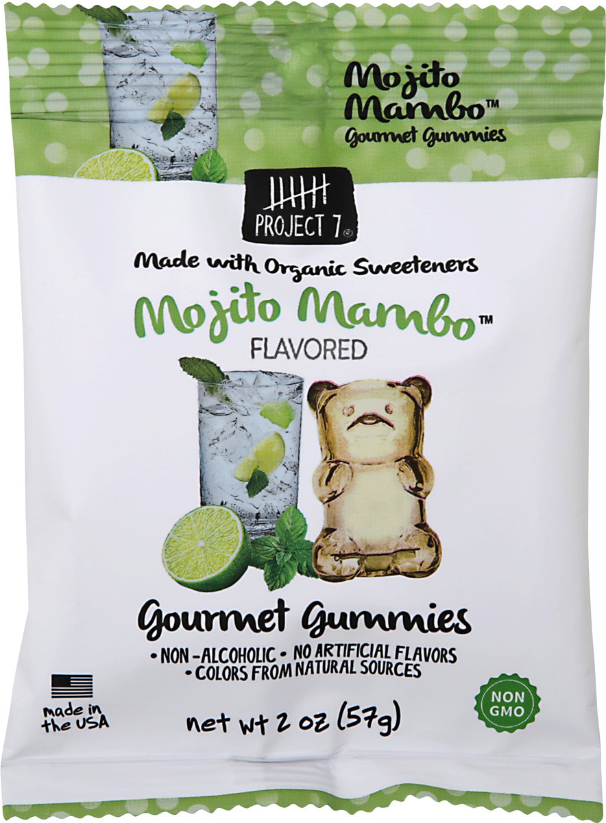 slide 7 of 7, Project 7 Mojito Mambo Gourmet Gummies, 2 oz