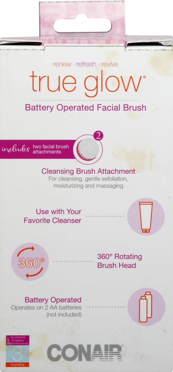 slide 8 of 8, Conair Facial Brush, Battery Operated, 1 ct