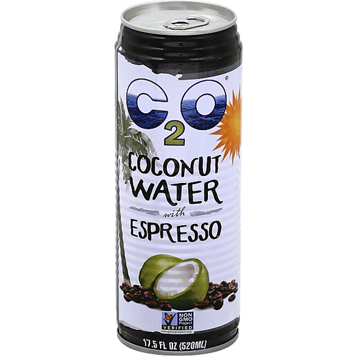 slide 2 of 3, C2O Espresso Coconut Water, 17.5 fl oz