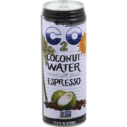 slide 3 of 3, C2O Espresso Coconut Water, 17.5 fl oz