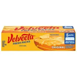 Velveeta Fresh Packs Original Pasteurized Recipe Cheese Product Blocks, 5 ct Pack