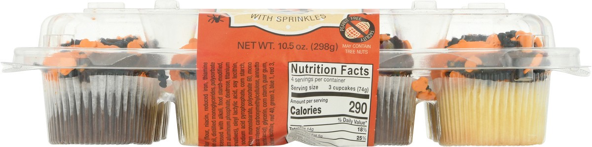 slide 8 of 9, LaBree's Bakery Mini Chocolate & Gold Cupcakes 10.5 oz, 10.5 oz