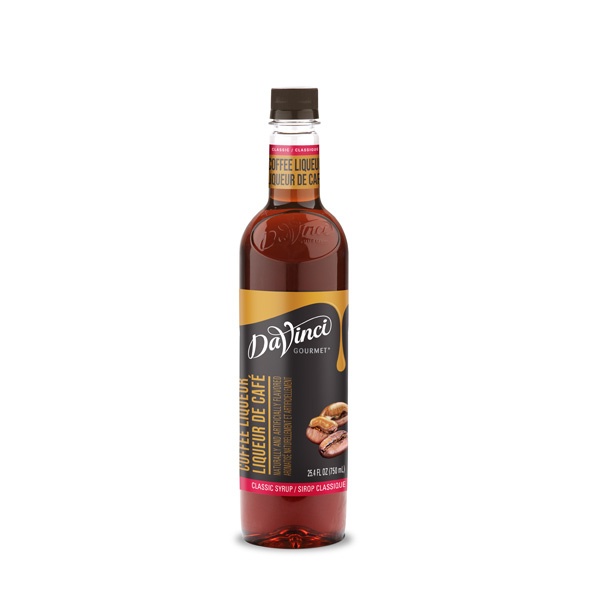 slide 1 of 1, DaVinci Espresso Syrup Coffee Liqueur, 750 ml