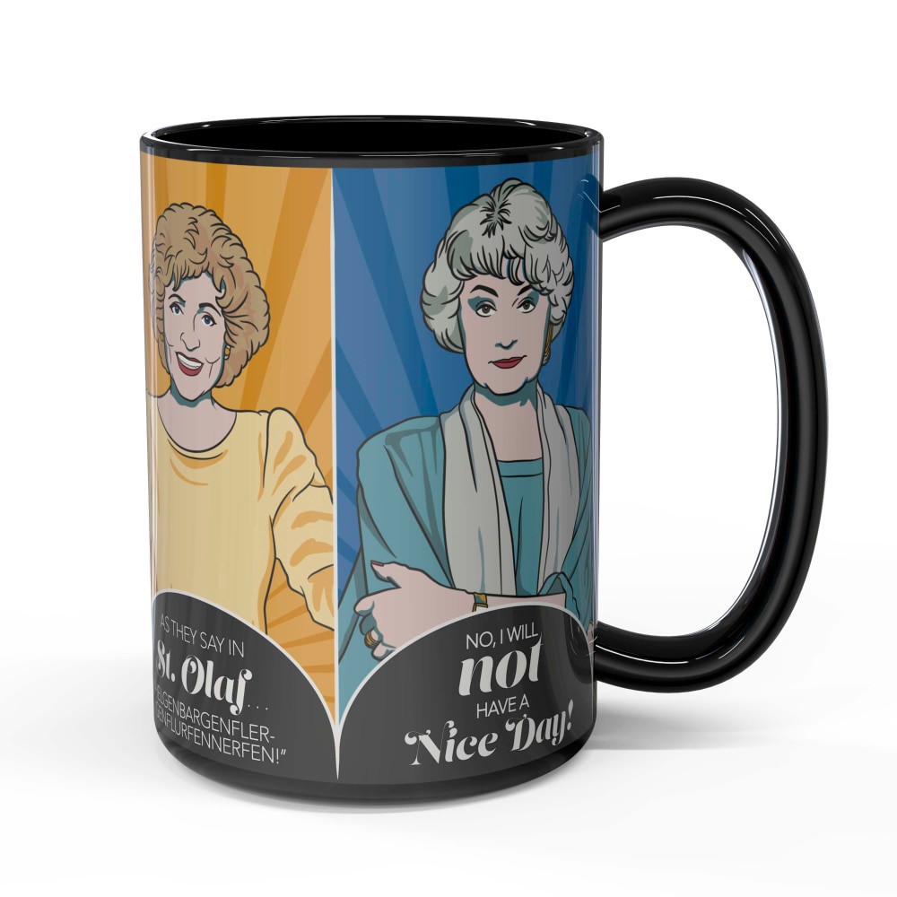 slide 2 of 3, Zak! Designs Golden Girls Color Changing Large Ceramic Mug, 1 ct