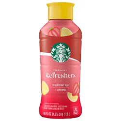 Starbucks Strawberry Acai Refresher 40 fl oz