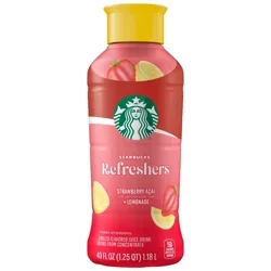 Starbucks Strawberry Acai Refresher 40 fl oz