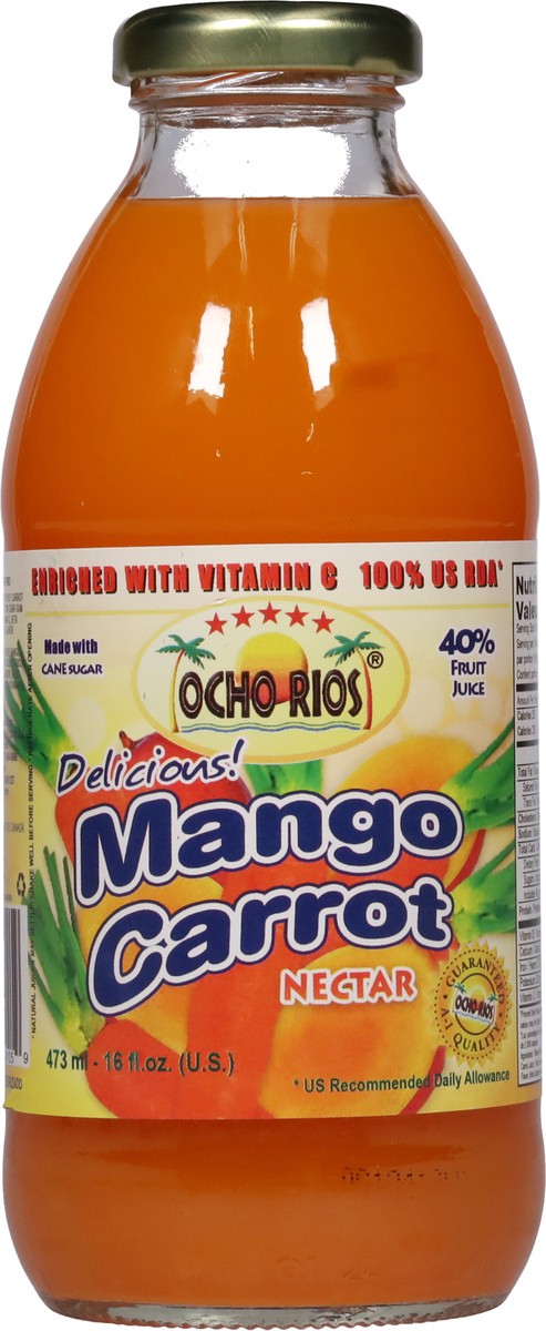 slide 3 of 9, Ocho Rios Mango Carrot Nectar- 16 oz, 16 oz