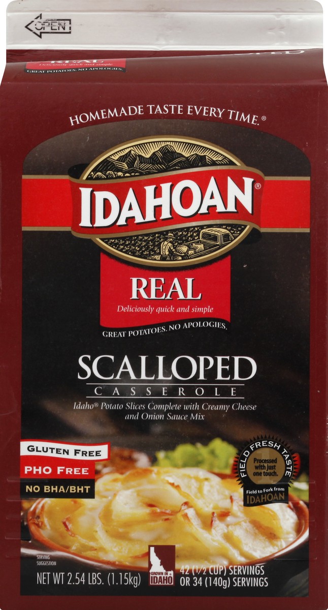 slide 12 of 13, Idahoan Scalloped Casserole 2.54 lb, 2.54 lb