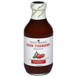 Gourmet Warehouse Kickin' Strawberry BBQ Sauce 16 fl oz