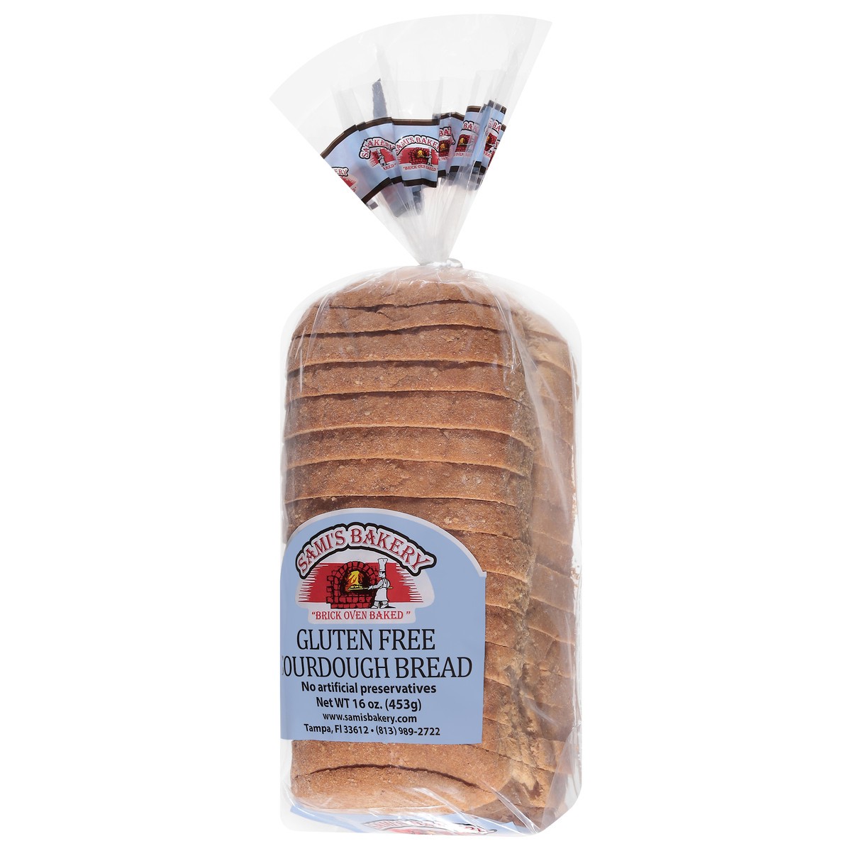 slide 4 of 4, Sami's Bakery Gluten Free Sourdough Bread 16 oz, 16 oz
