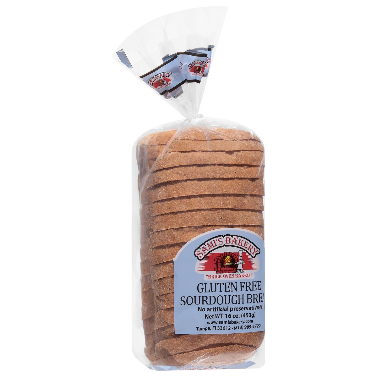 slide 2 of 4, Sami's Bakery Gluten Free Sourdough Bread 16 oz, 16 oz