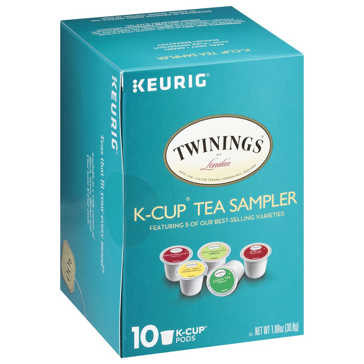 slide 7 of 9, Twinings of London K-cup Tea Sampler - 10 ct, 10 ct