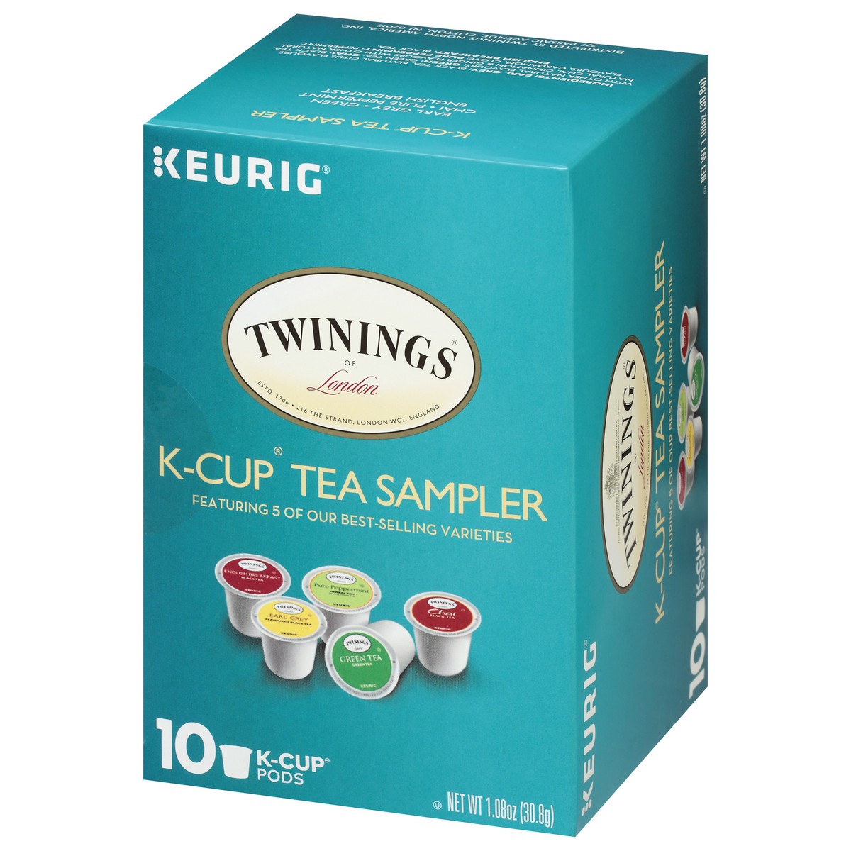 slide 8 of 9, Twinings of London K-cup Tea Sampler - 10 ct, 10 ct