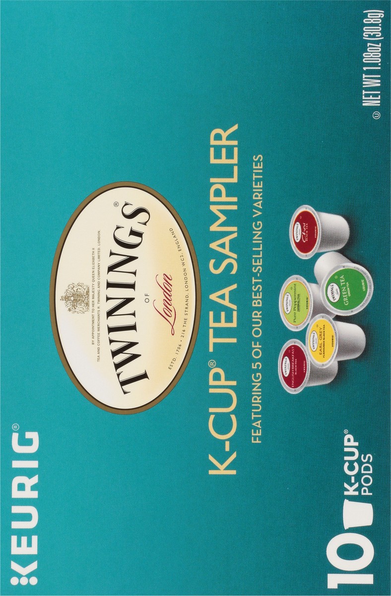 slide 3 of 9, Twinings of London K-cup Tea Sampler - 10 ct, 10 ct