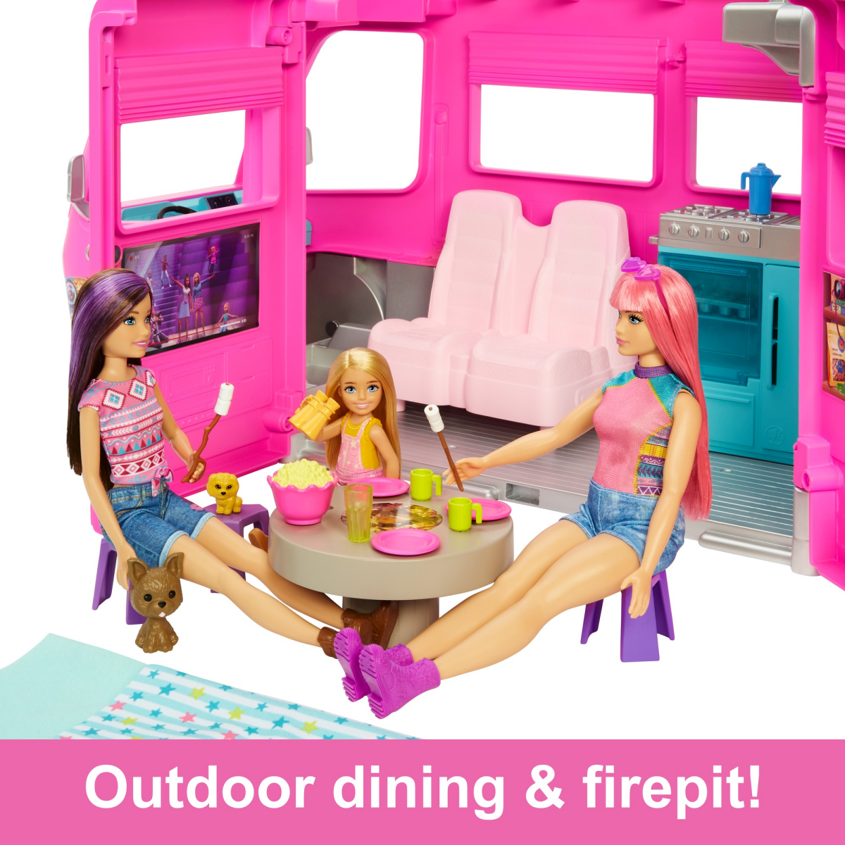slide 20 of 29, Mattel Barbie Dream Camper Vehicle Playset, 1 ct