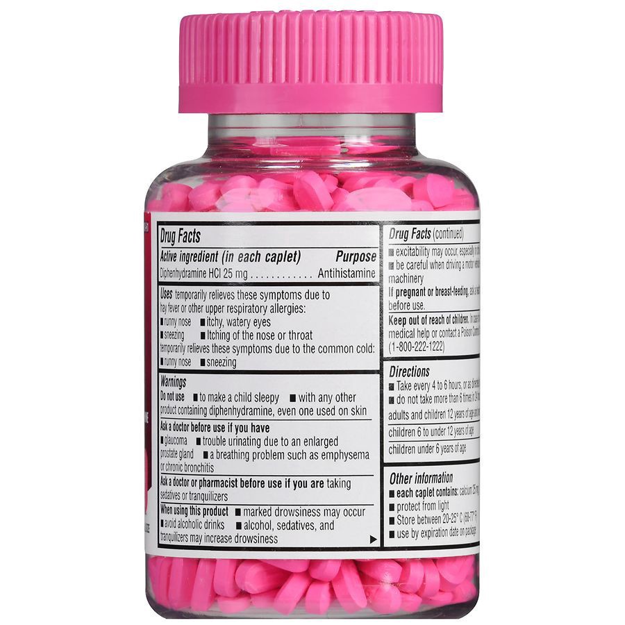 slide 3 of 5, Walgreens Allergy Relief Caplets, 600 ct