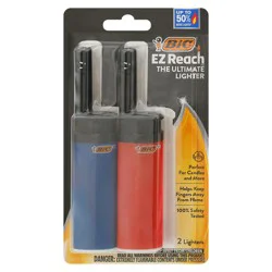 BIC EZ Reach Lighter 2 ea