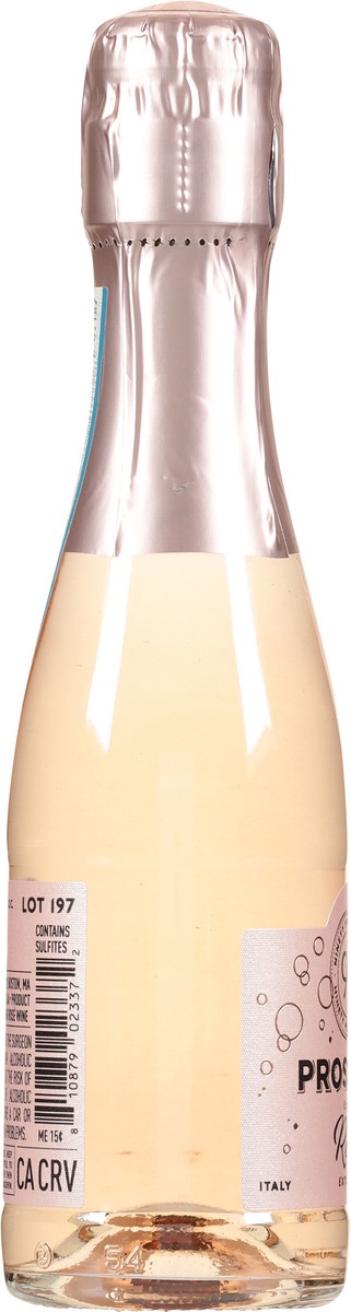 slide 7 of 11, 90+ Cellars Prosecco Rose (single), 187 ml
