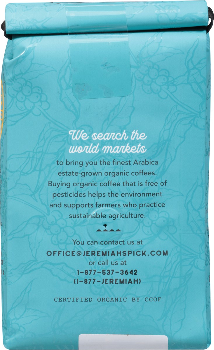 slide 7 of 9, Jeremiah's Pick Coffee Organic Medium Dark Ground Fresh Breakfast Blend Coffee - 10 oz, 10 oz