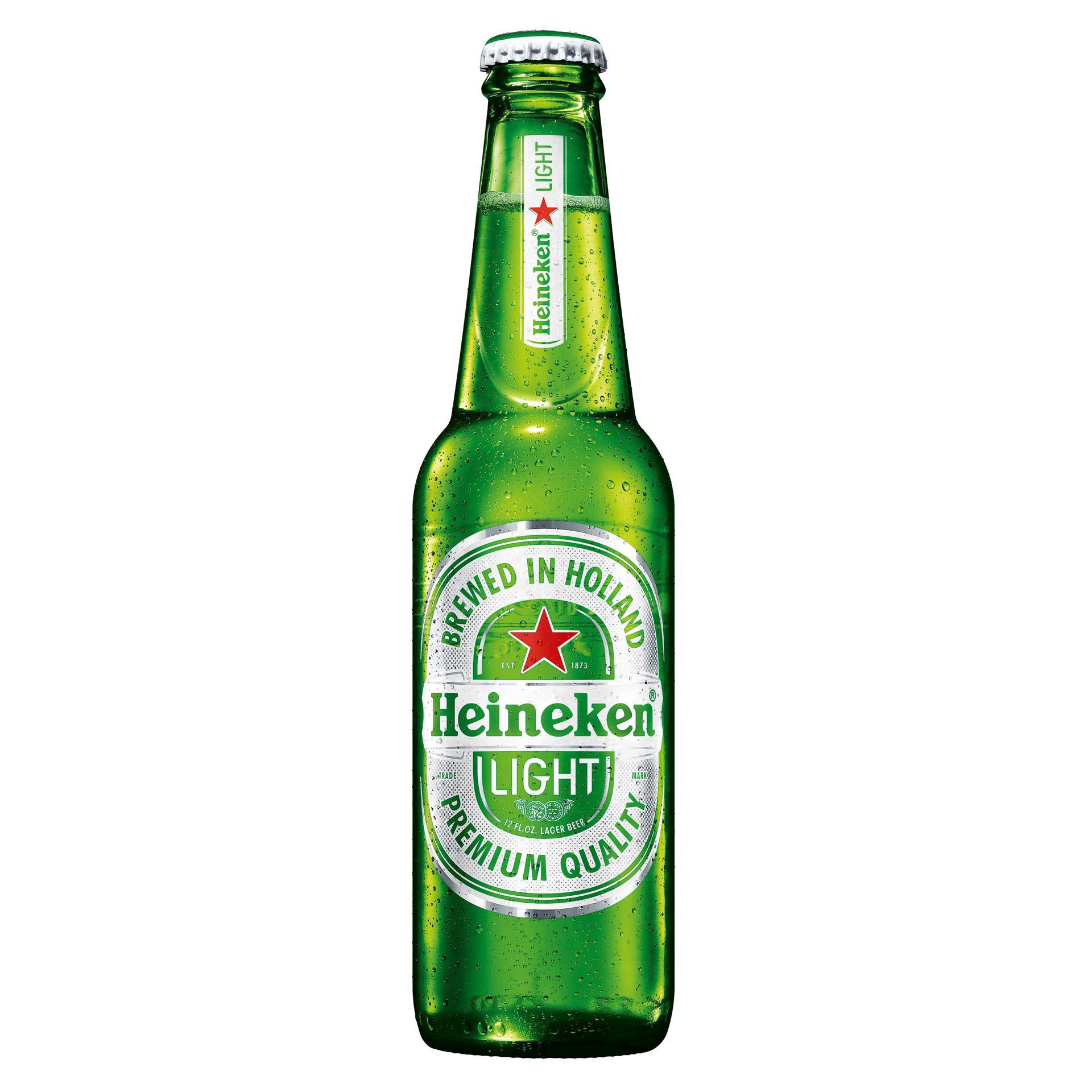 slide 15 of 25, Heineken Light Lager Beer, 12 Pack, 12 fl oz Bottles, 12 oz