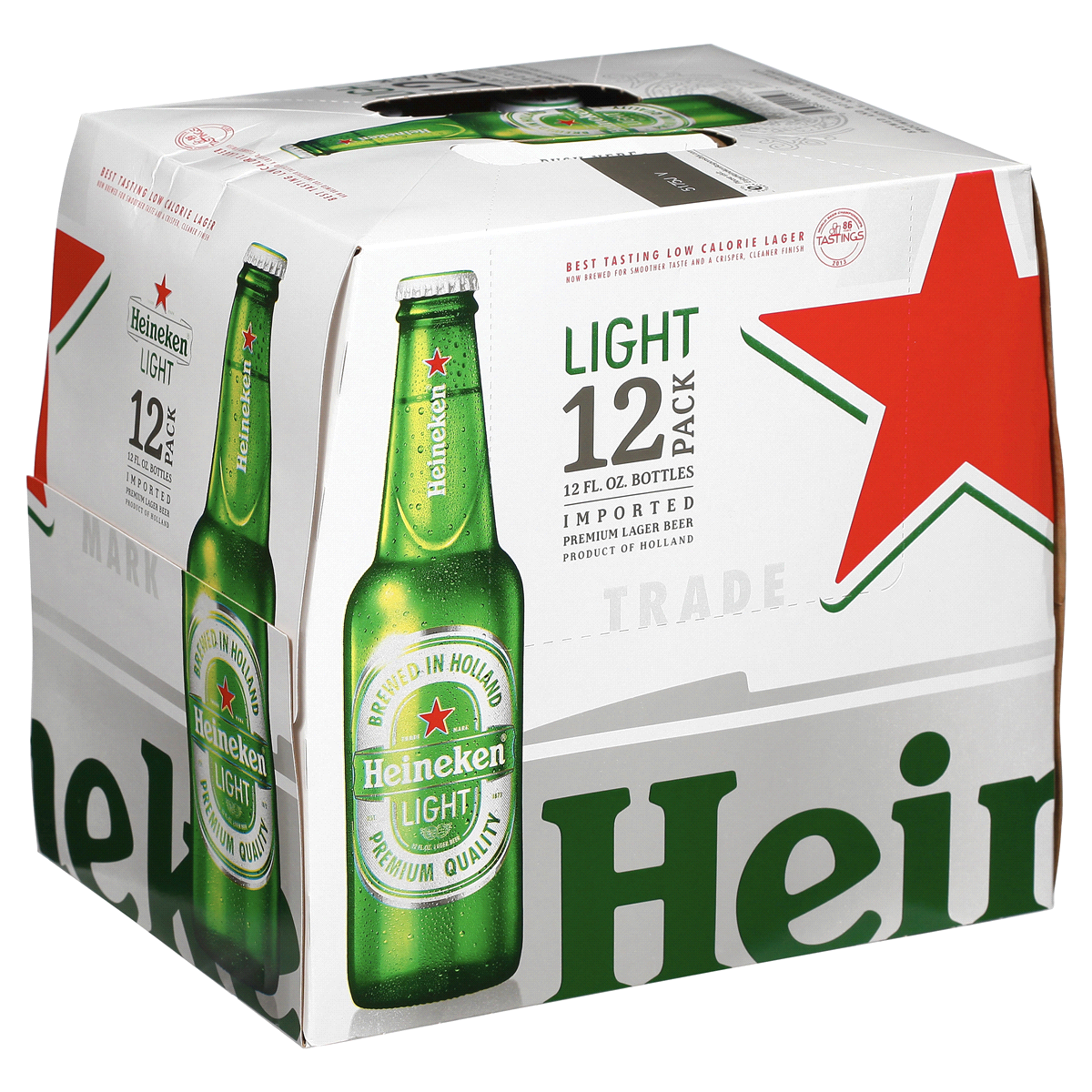 slide 16 of 25, Heineken Light Lager Beer, 12 Pack, 12 fl oz Bottles, 12 oz