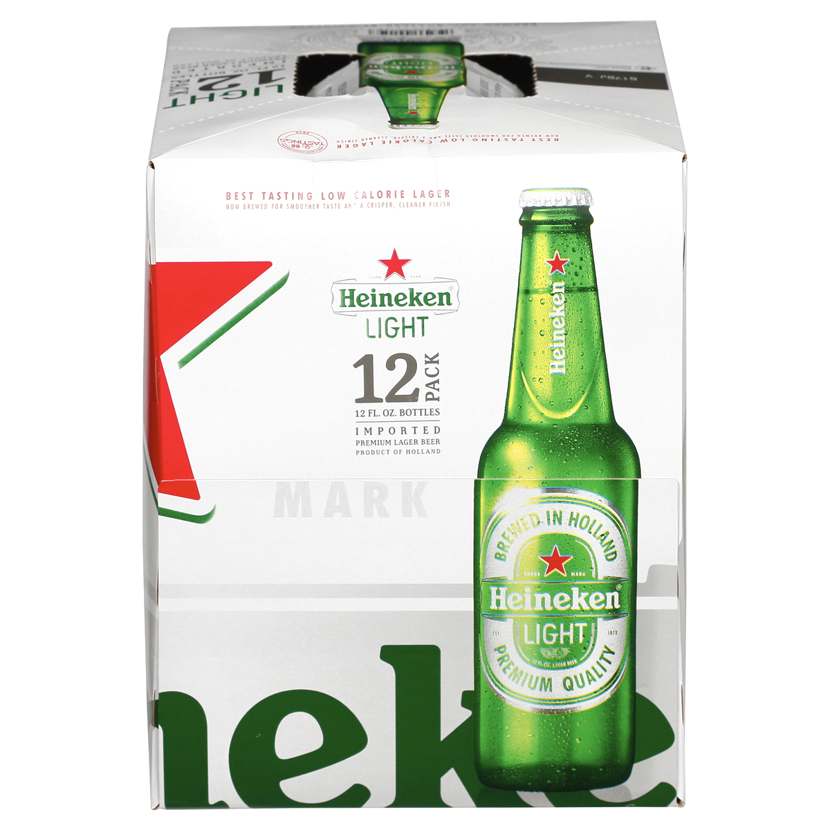 slide 6 of 25, Heineken Light Lager Beer, 12 Pack, 12 fl oz Bottles, 12 oz