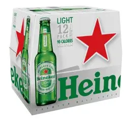 Heineken Light Lager Beer, 12 Pack, 12 fl oz Bottles