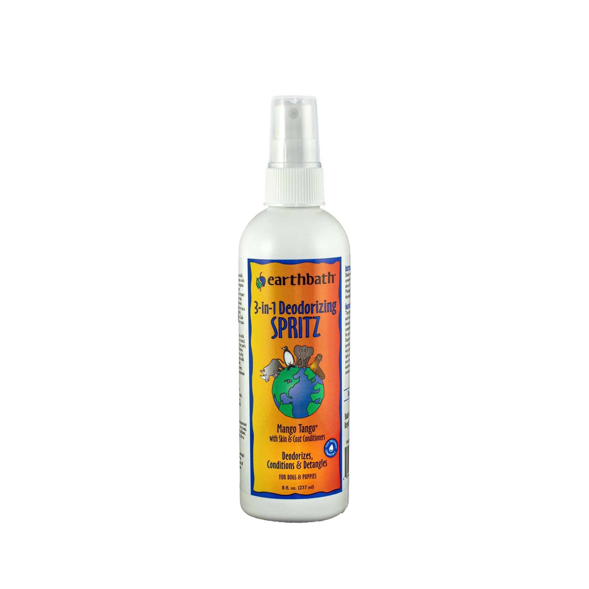slide 1 of 1, earthbath Mango Tangodeodorizing Pet Spritz, 8 fl oz