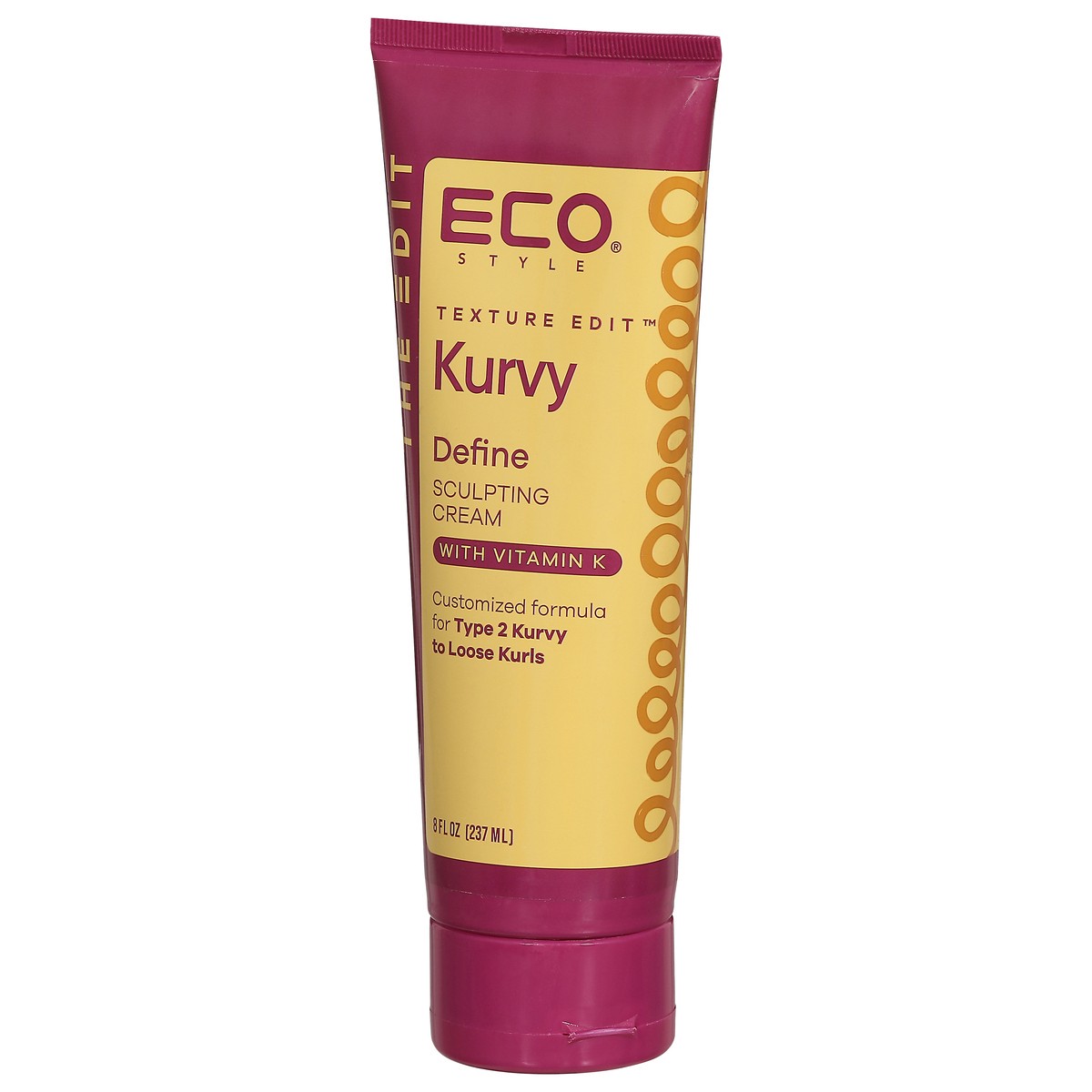 slide 3 of 3, Eco Styler Texture Edit Kurvy Define Sculpting Cream with Vitamin K 8 fl oz, 8 fl oz