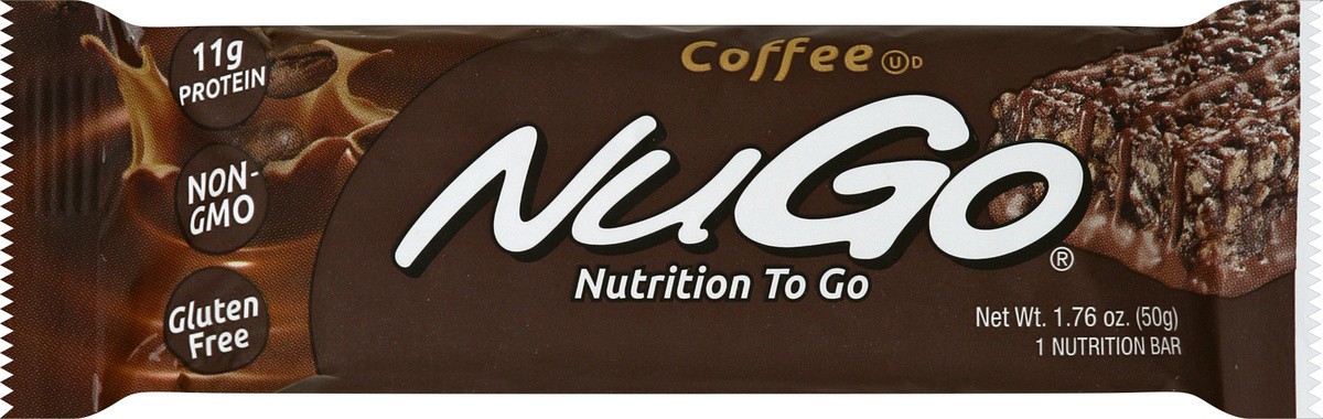 slide 4 of 5, NuGo Nutrition Bar 1.76 oz, 1.76 oz