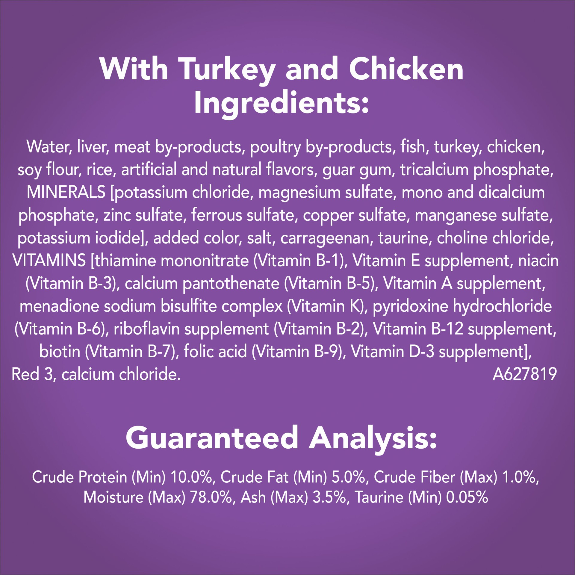 slide 7 of 7, Purina Friskies Pate Wet Cat Food, Tasty Treasures With Liver, Turkey & Chicken - 5.5 oz. Can, 5.5 oz