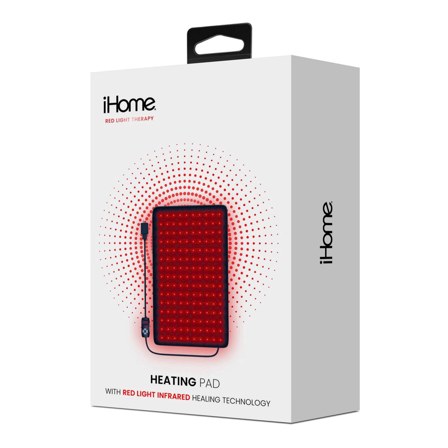 slide 1 of 1, Ihome Red Light Therapy Heating Pad, 1 ct