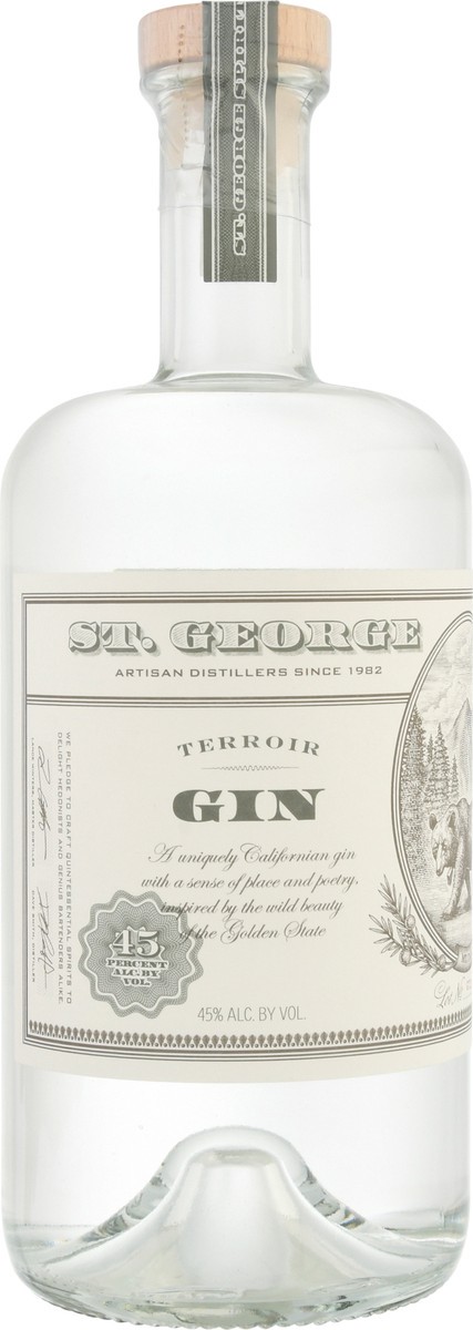 slide 1 of 3, St George Terroir Gin 750 ml Bottle, 750 ml