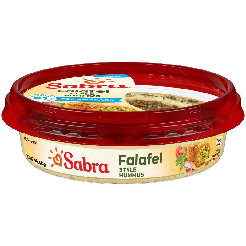 slide 4 of 4, Sabra Falafel Style Hummus 10 oz, 10 oz