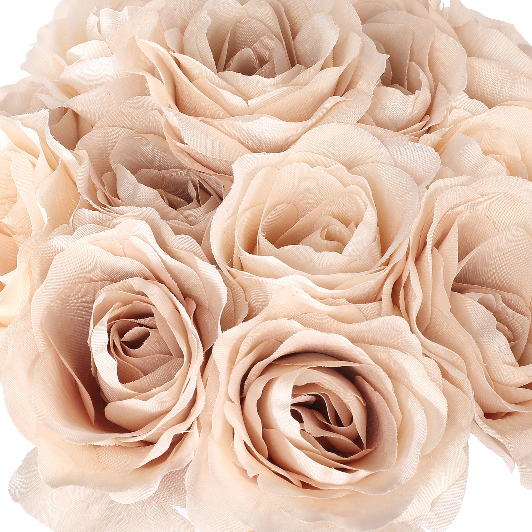 slide 2 of 2, 10" Cream Rose Bouquet By Ashland, 7 in x 7 in x 10 in