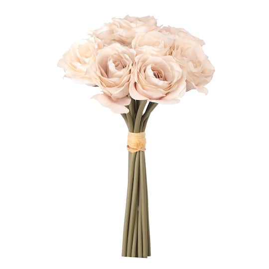 slide 1 of 2, 10" Cream Rose Bouquet By Ashland, 7 in x 7 in x 10 in