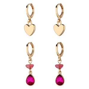 slide 1 of 1, Iam Pink Earring, 1 ct