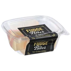 Fudgeamentals Strawberries N Cream Fudge Bites 8 oz