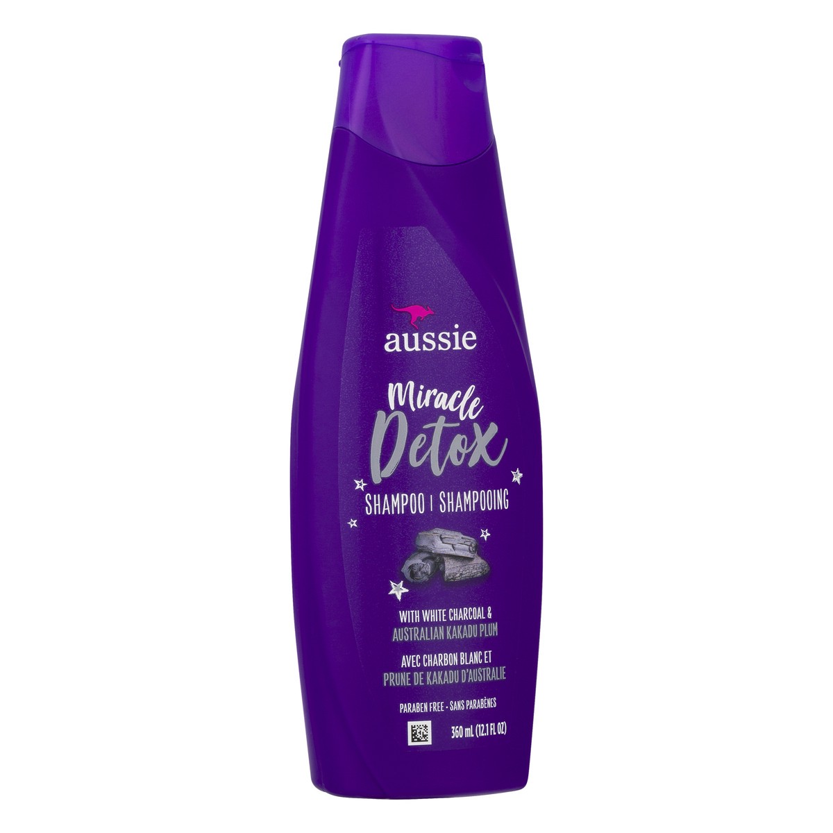 slide 2 of 10, Aussie With White Charcoal & Australian Kakadu Plum Miracle Detox Shampoo 12.1 oz, 12.1 fl oz