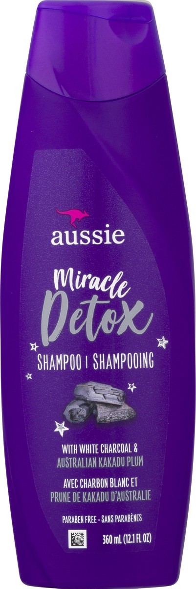 slide 3 of 10, Aussie With White Charcoal & Australian Kakadu Plum Miracle Detox Shampoo 12.1 oz, 12.1 fl oz