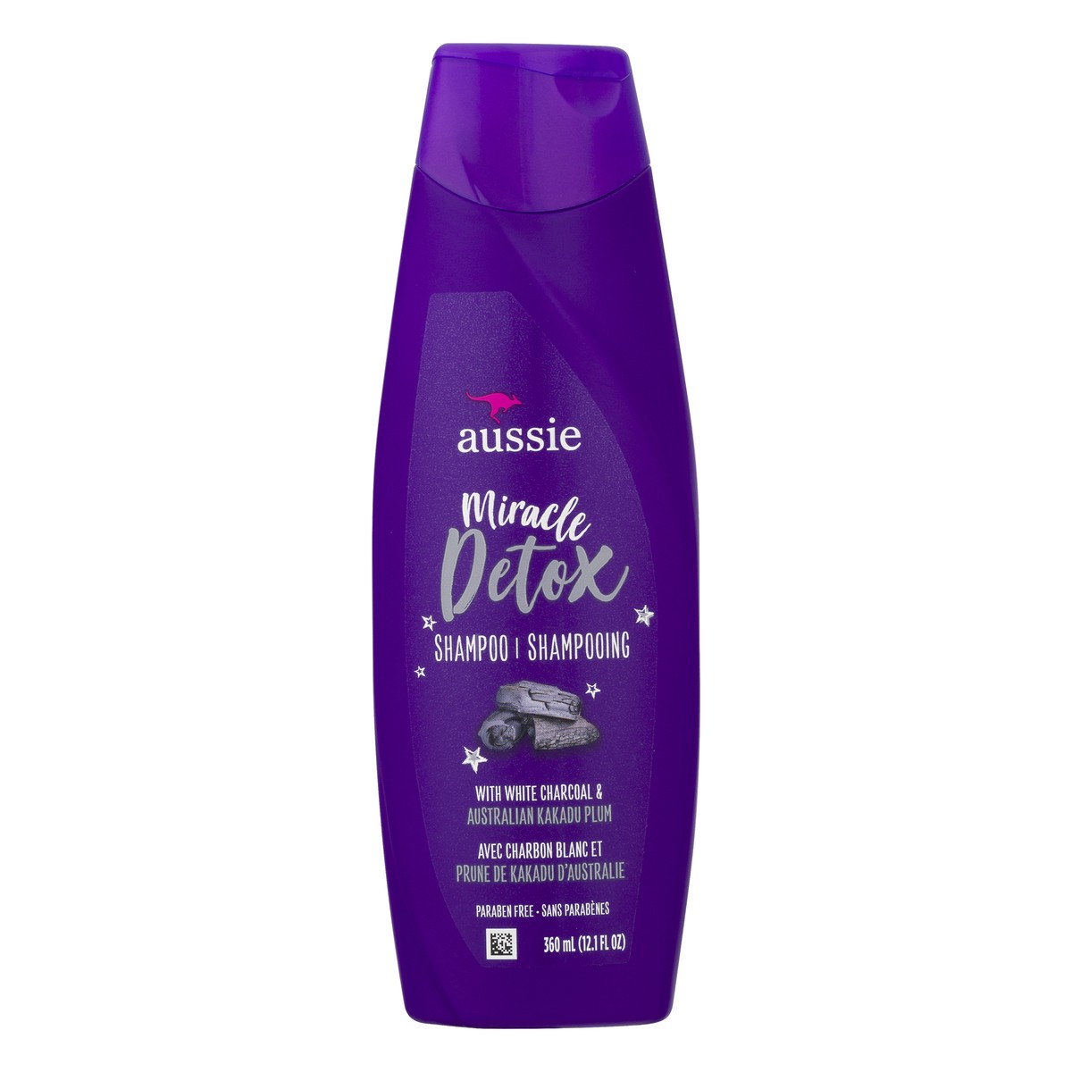 slide 1 of 10, Aussie With White Charcoal & Australian Kakadu Plum Miracle Detox Shampoo 12.1 oz, 12.1 fl oz