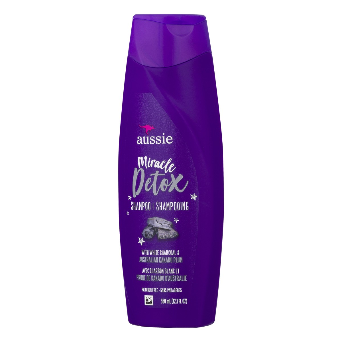 slide 4 of 10, Aussie With White Charcoal & Australian Kakadu Plum Miracle Detox Shampoo 12.1 oz, 12.1 fl oz